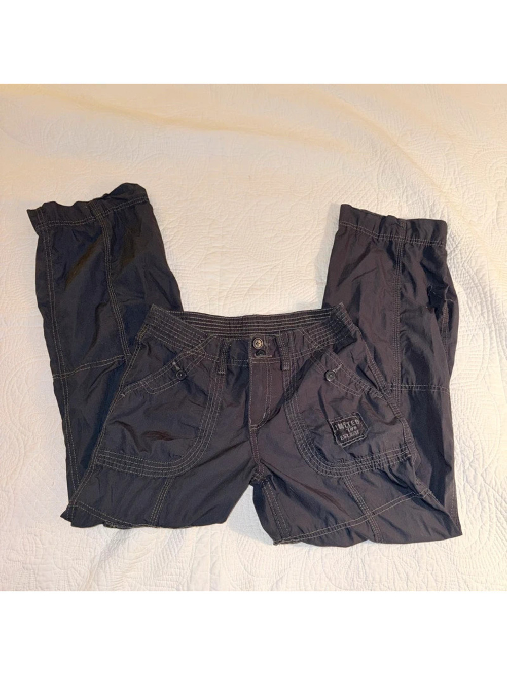 Limited Two Y2K 2000’s Black Cargo Streetwear Pants